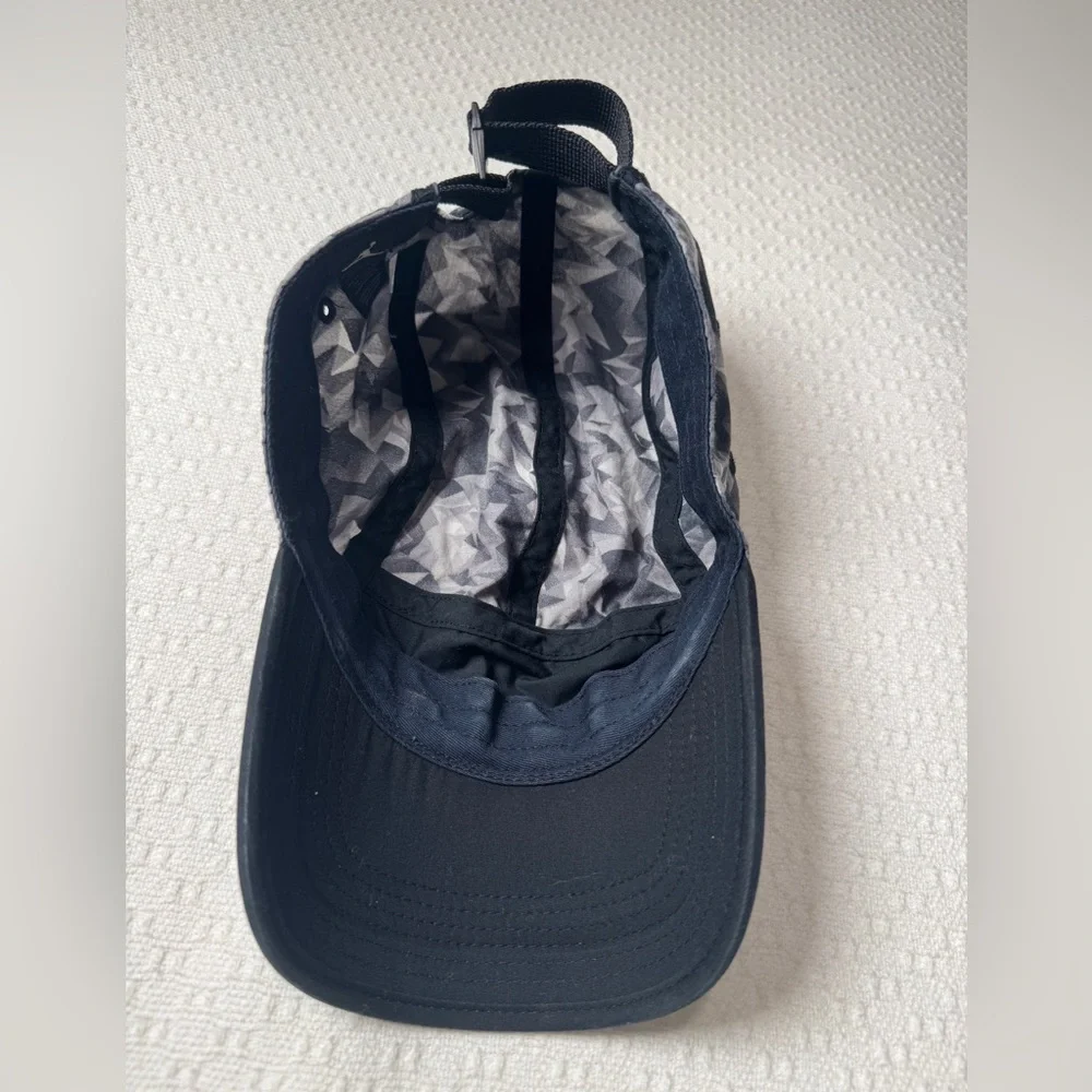 Jordan Black and Gray Camo Hat Cap One size